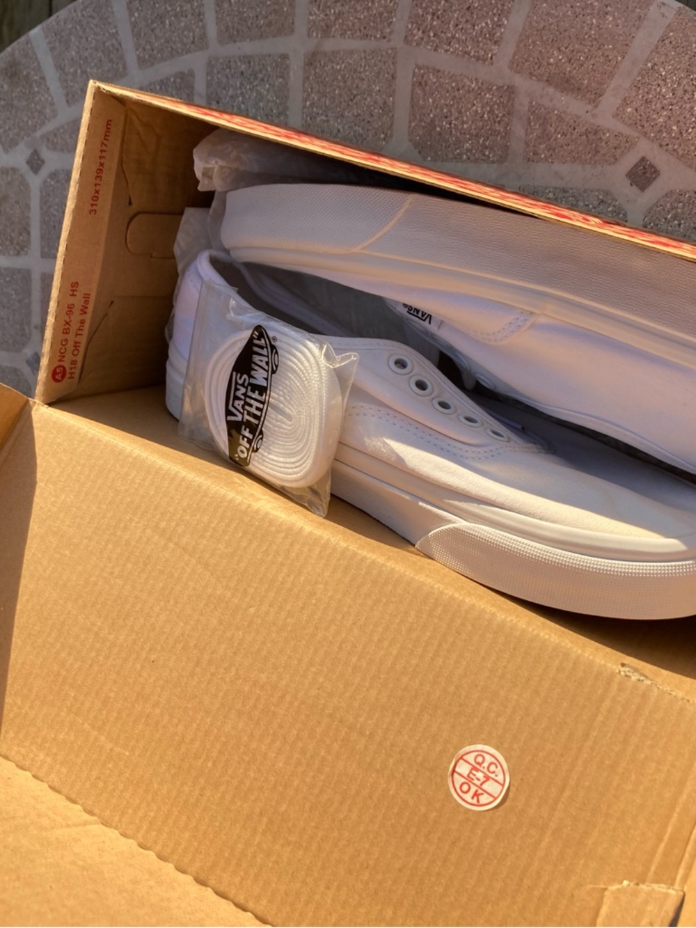 Vans Old Skool True White Mens Size 7.5 - Picture 7 of 7